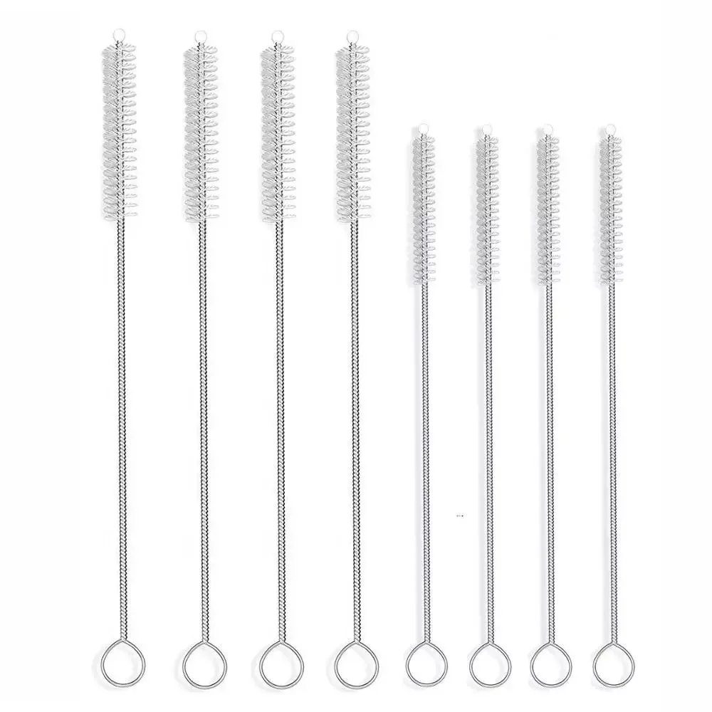 Wholesale Cheaper Durable Straw Cleaning Brush / Cleaner Brush for Silicone Glass Metal straws