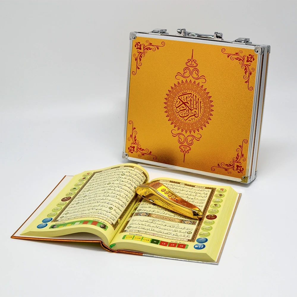 Новинка 2020, Лидер продаж, книга для чтения Корана, 16 ГБ, mp3, Бесплатная загрузка, перевод и ресивер Рамадан, мусульманский подарок, цифровая говорящая ручка