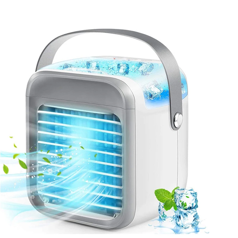 3 In 1 Led Mini Usb Water Air Fan Portable Air Cooler Fan Mini Usb Air Conditioner 7