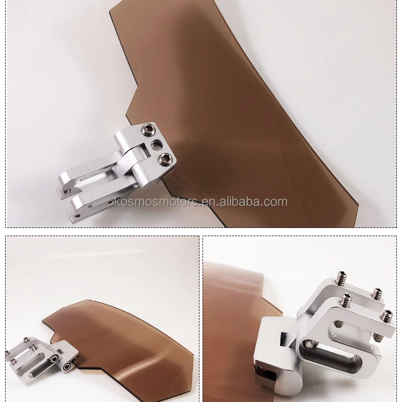 Custom Motorcycle windscreen scooter windproof motorbike windshield