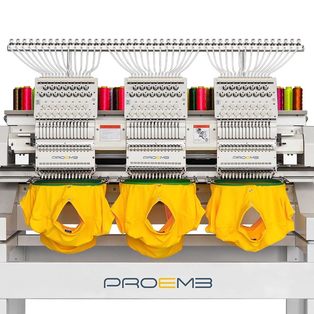 Высококачественная вышивальная машина PROEMB plat multi головная