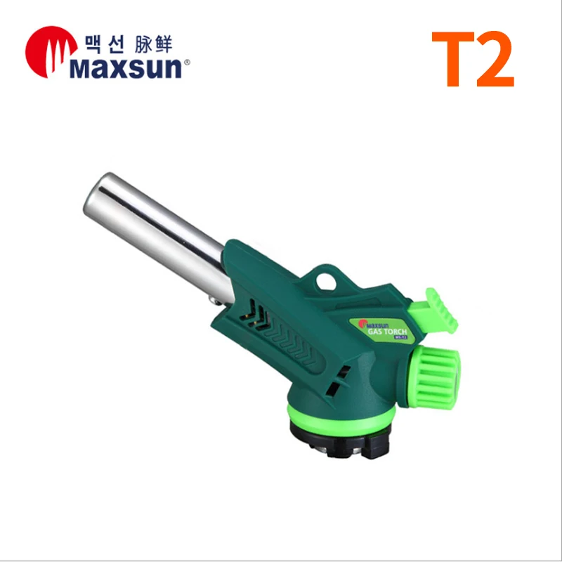  Outdoor portable camping welding butane gas blow torch lighter flame gun 360 degree swivels hand held Gas Torch MS-T2