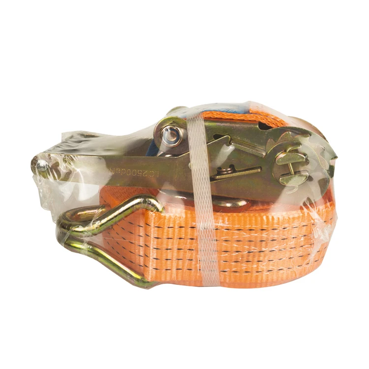 2-inch 50mm Cargo Strapping Strap Universal Container Lashing Equipment Cargo Lashing Belt With Ratchet For Truck Spare Parts