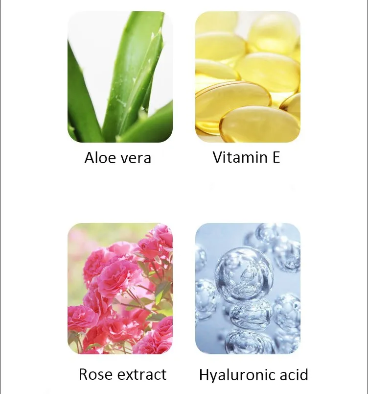 OEM manufacturer natural organic face rose cream deep moisturizing facial anti wrinkle nourishing vitamin E cream