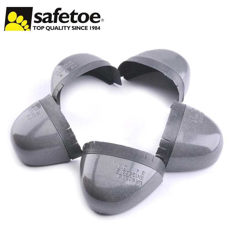 SAFETOE CE стандартный противоударный стальной носок с резиновой полосой