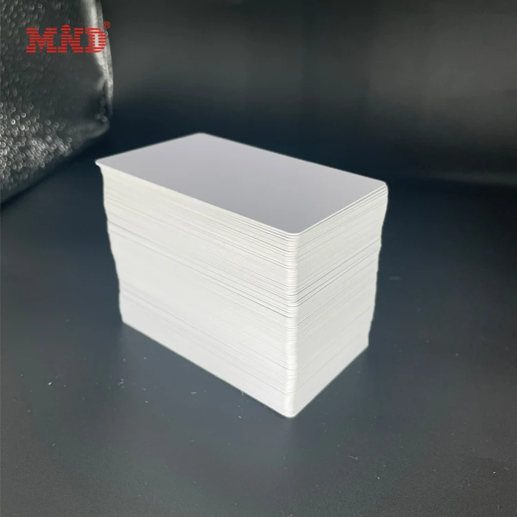 Printable Standard Card 0.84mm Thickness White Blank card NTAG424 RFID PVC Card