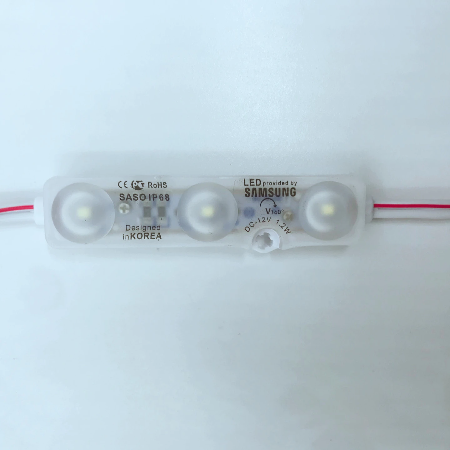 NEW Ultrasonic Welding injection led module 2835 SMD IP68 LED module with lens ,samsung led module design by korea