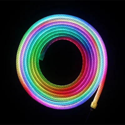 Smart RGB LED Strip with WS2811 IC 5m PVC Flexible Light Rope 360 Degree Bluetooth App Music Controlled Waterproof Neon Strip