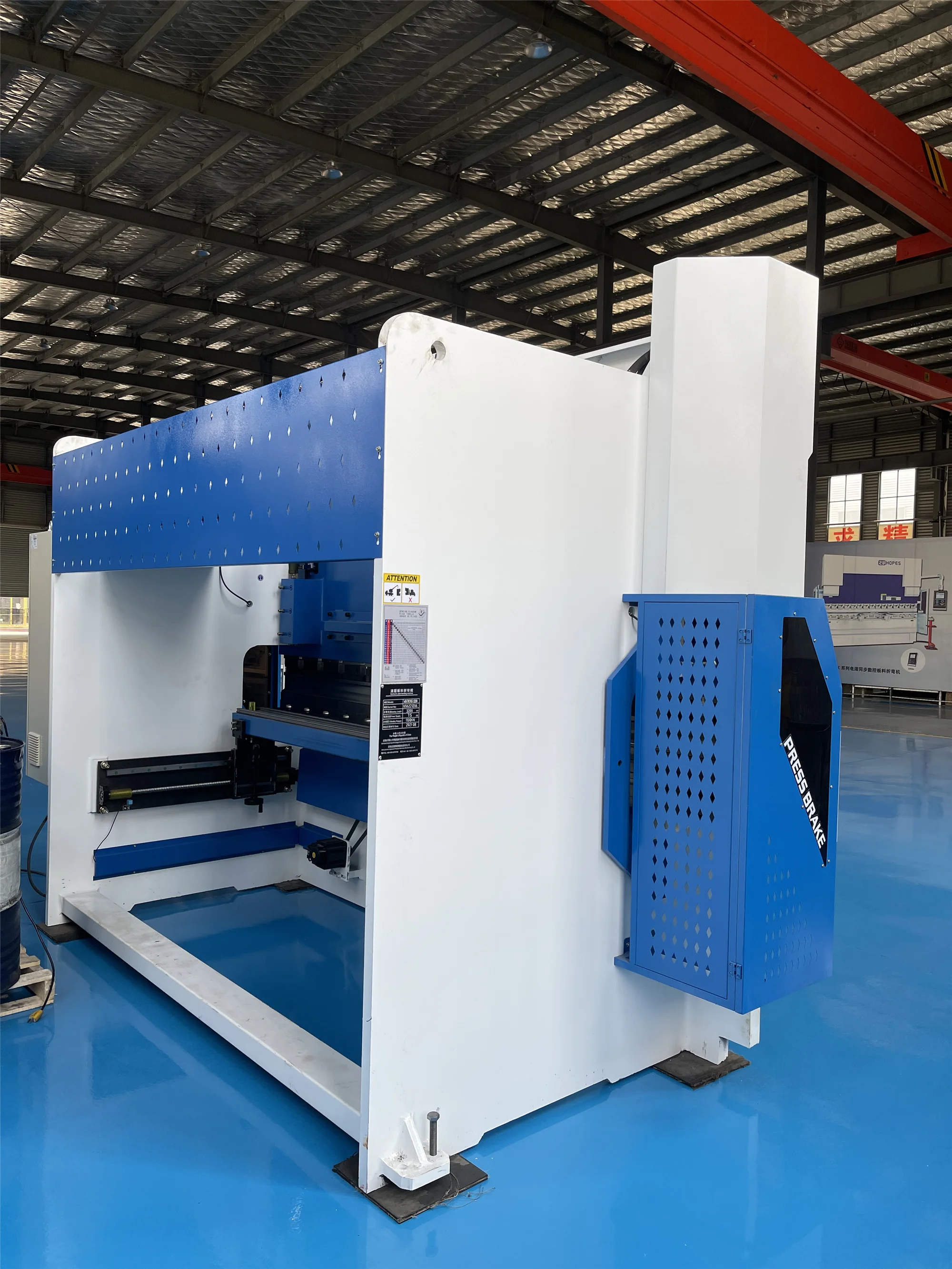 ZWHOPES 160T-3200 CNC Hydraulic Bending Machine Press Brake with Delem DA53T 4+1axis