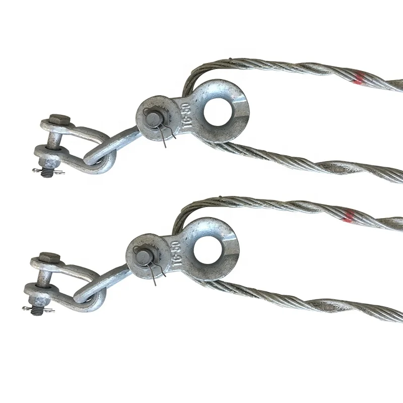 High Quality Preformed Suspension Clamp For Opgw Cable Fitting