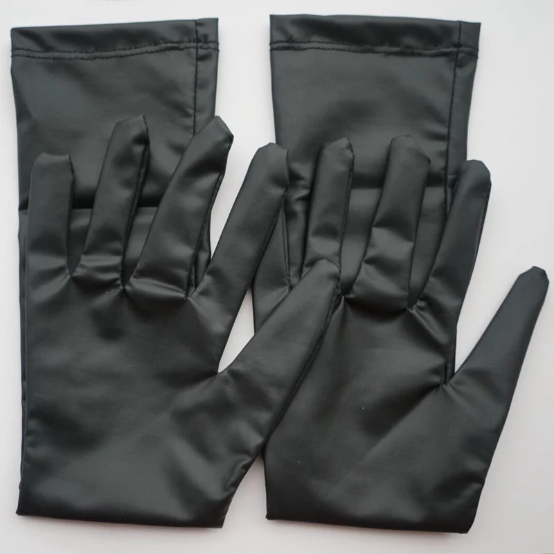 Sexy imitation Leather Shiny Long Glove Punk rock Gloves Clubwear polo dance Cosplay Mittens Hip pop Jazz disco bright Costumes