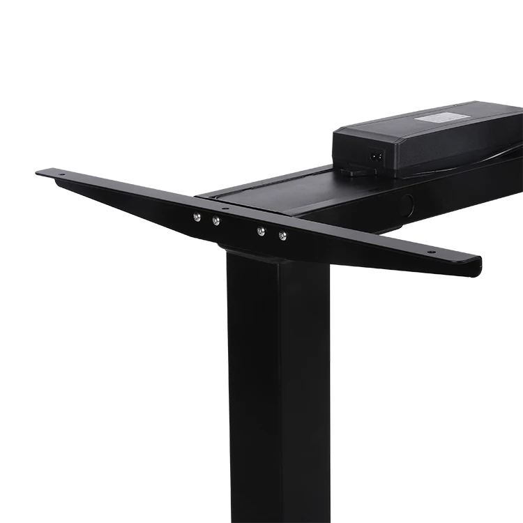Anti-Collision Low Noise Dual Motors Three Stages Height Adjustable Table Ergonomic Electric Lifting Desk Standing Desk