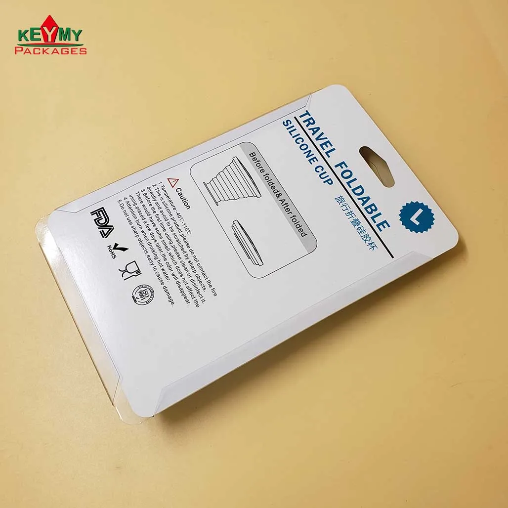 2022 hot sell plastic package for silicon cups / gift packages in Shenzhen