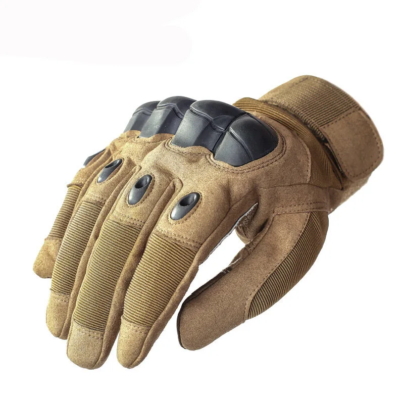 
Military Gloves Men Outdoor Multifunctional Riding Gloves Tactical Combat Armor Training Full Finger Gloves 