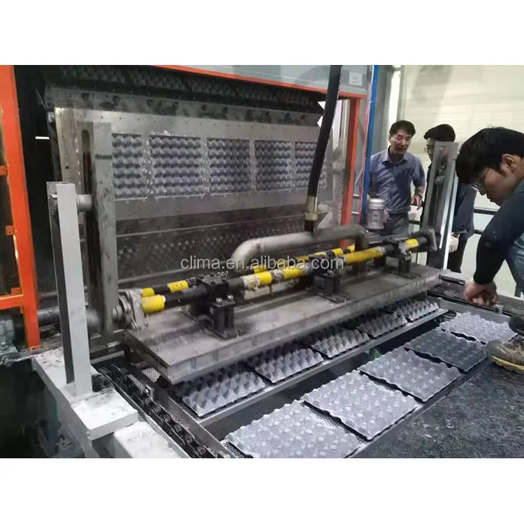 automatic semi automatic egg tray machine paper used egg tray making machine