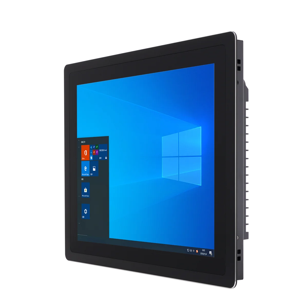 10 1 дюймов емкостный сенсорный экран все в одном ПК OS Win7/Win8/Win10/Linux/XP промышленный