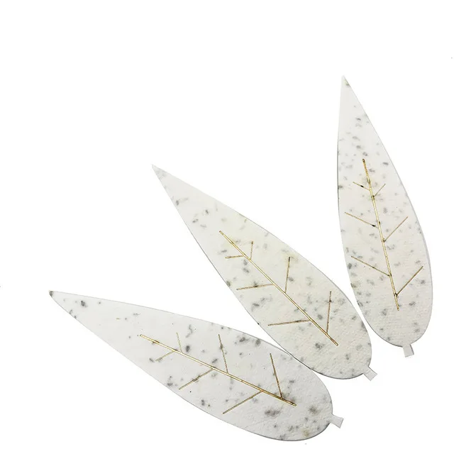 
Promotional seed plantable paper seed paper bookmark eco paper 