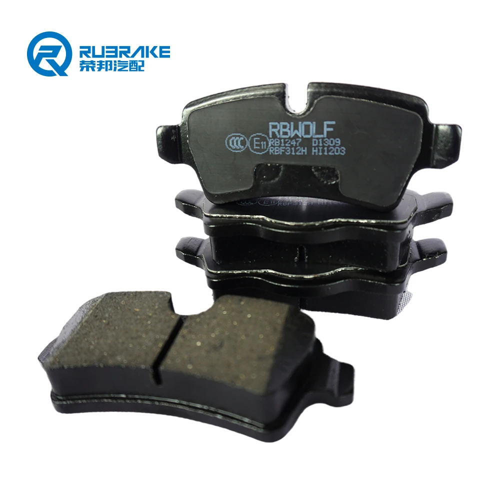 RUBRAKE Factory direct price OEM D1309 auto car ceramic brake pad for opel astra