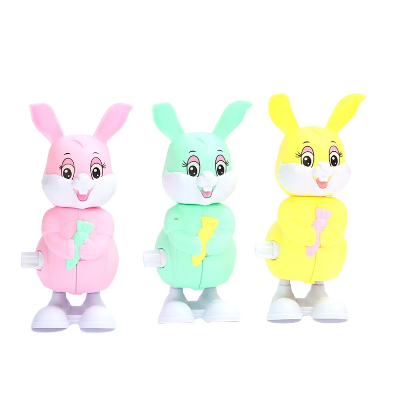 Cute Little Hot Honeybee Wind-Up Toy Funny Cartoon Animal Game & Educational Puzzle for Kids Spring Puzzle Plastic Toy