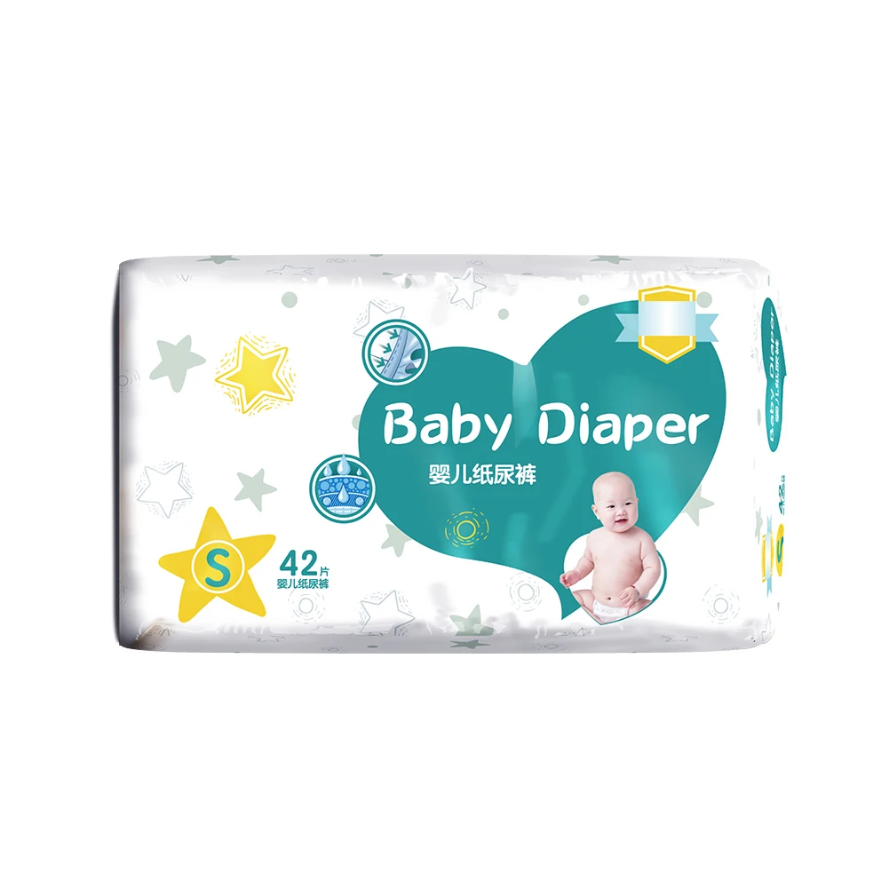 Wholesale Custom Packaging Baby Disposable Diapers For Baby