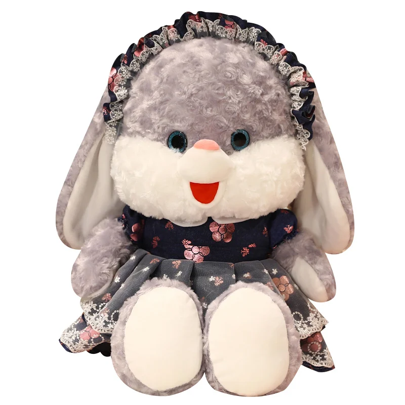 Customizable Soft Plush Toy Rabbit Stuffed Animal Different Sizes Available Skin-friendly Unisex Plush Rabbit