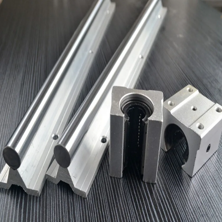 Станок с ЧПУ, линейный блок движения SBR20UU для алюминиевой линейной направляющей SBR20