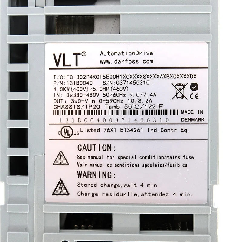 Danfoss Original new FC302 series inverter Danfoss drive PLC controller CNC frequency converter Micro Drive