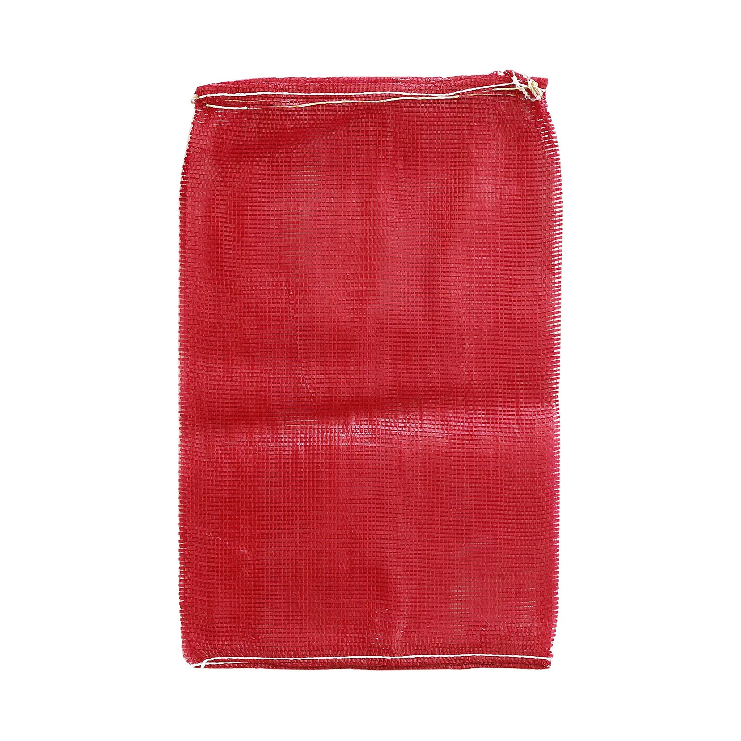 China Factory Customized Anti-UV Vegetable Onions Garlic Plastic PP Tubular Leno Net Drawstring Mesh Sack Bags