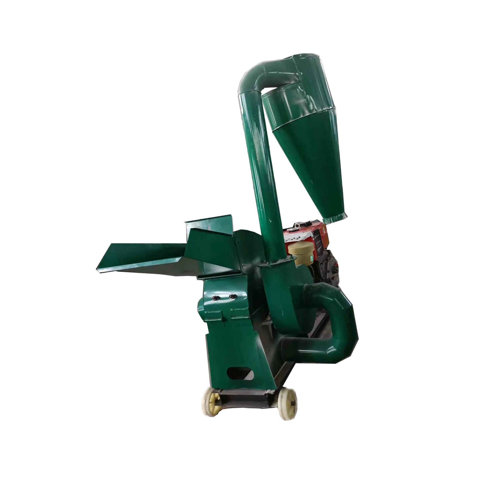 New type of double tooth disc self-priming mill grain, root, stem and leaf bark grinding machine chemical feed grinding machine