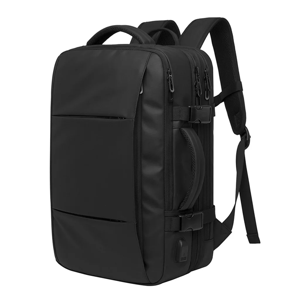 Expandable bag 15.6inch usb waterproof notebook wholesale mens polyester laptop bag travel custom school laptop backpack