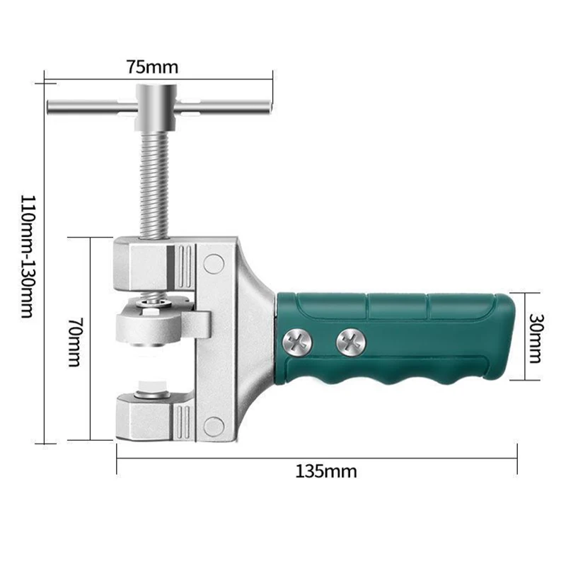 Portable Manual Glass Tile Opener Hand-Held Replacement Cutter Heads Ceramic Tile Glass Cutter Multi-function Glass Cut