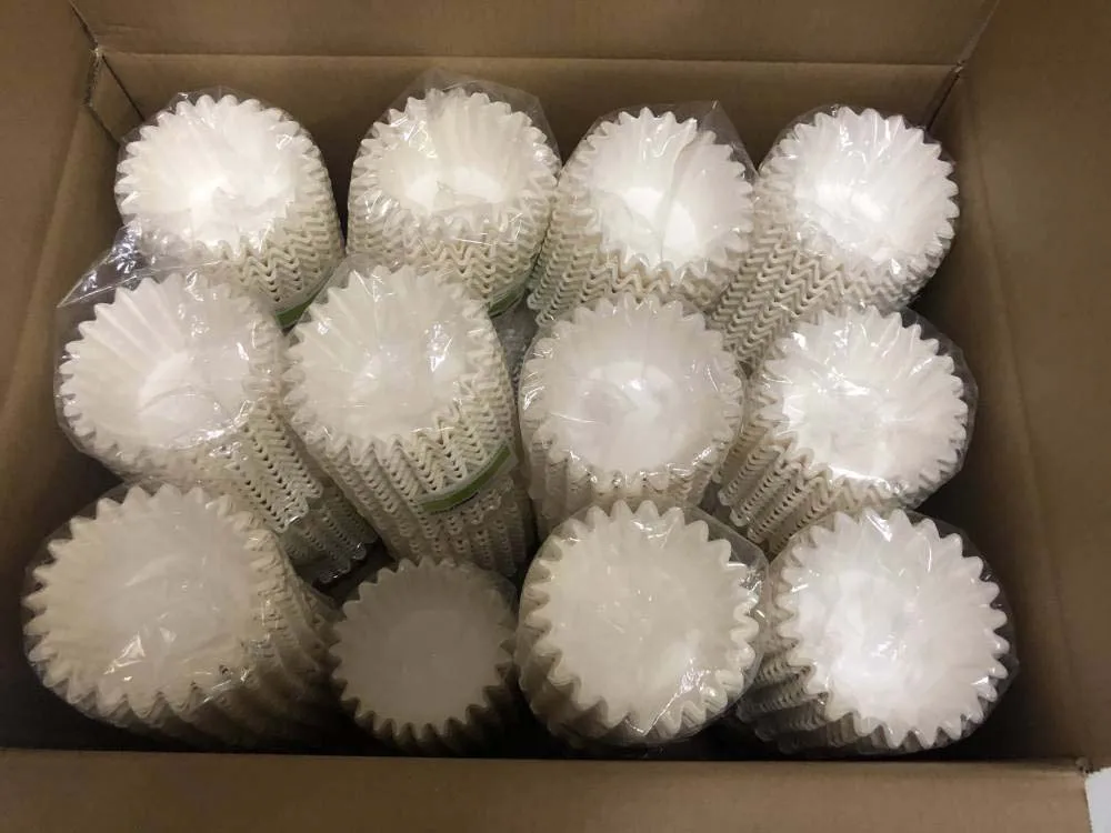 American coffee filter paper black tea coffee paper filter hand drip filter paper bowl wave shape