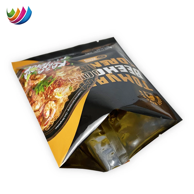 Custom Print Food Grade Aluminum Foil Spice Sauce Powder Plastic Packaging Pouch Food Spice Packaging Bag for Instant Noodles