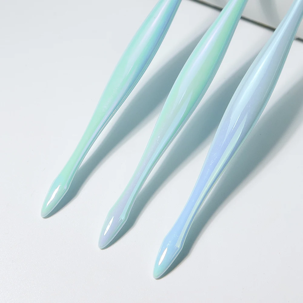 2024 Hot Sale Nail Brush Set Acrylic Handle 3D Custom Logo Fine Liner Painting Brush Set