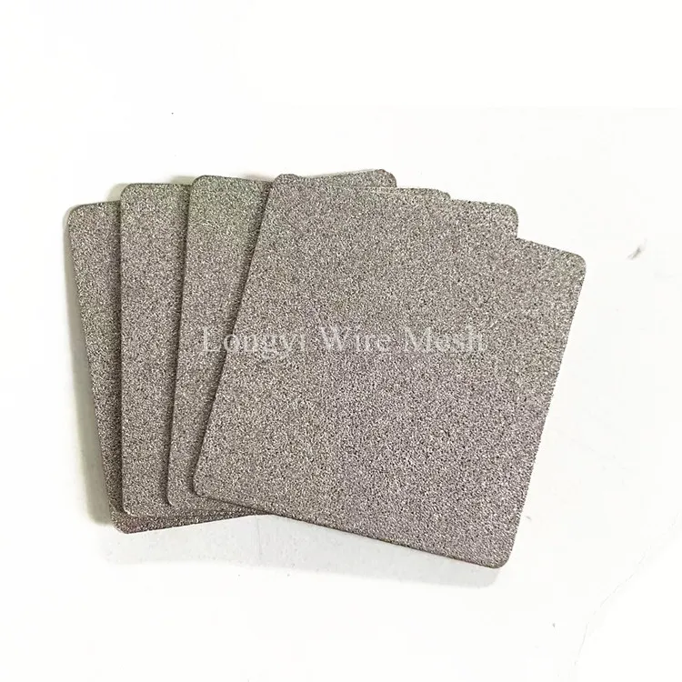0.7mm-2mm titanium foam grade 2 sintered porous titanium ti foam