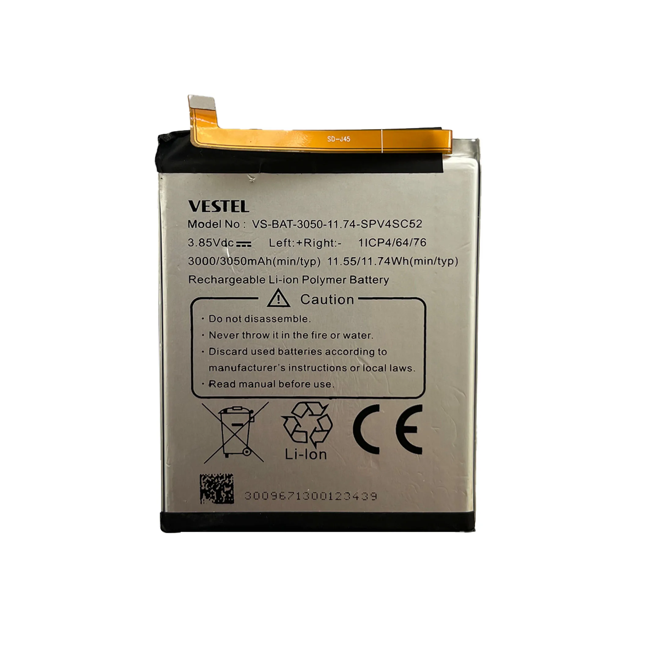 VESTEL VS-BAT-3050 mobile phone battery original large-capacity lithium