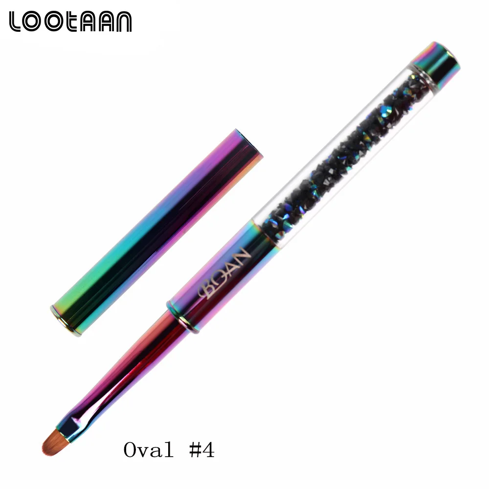 2021 Acrylic Handle Nail Art Design Wax Dotting Pen Dual -ended Wax Nail Rhinestone Picker
