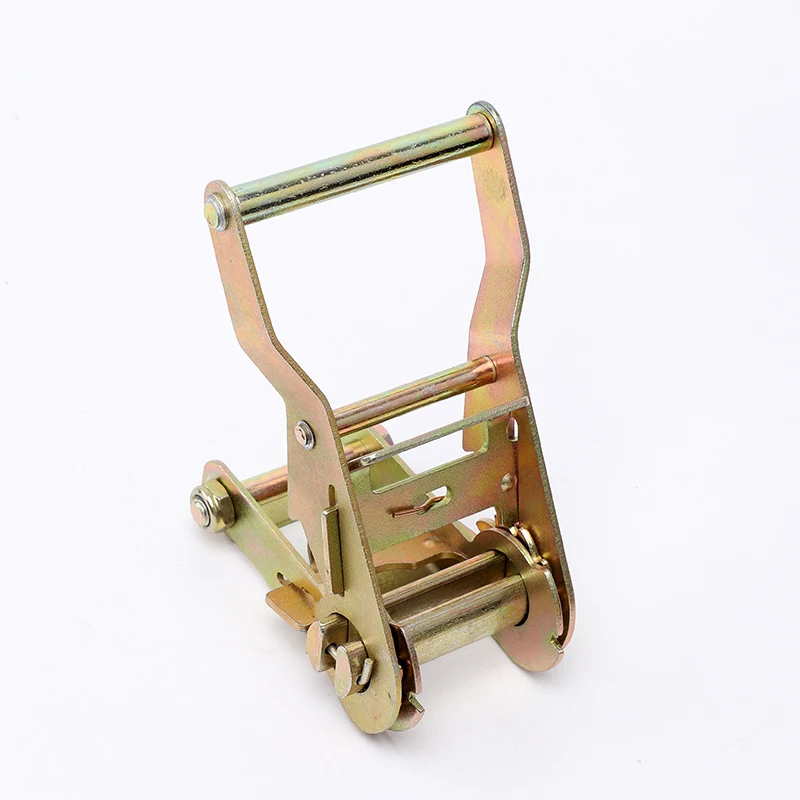 Горячая Распродажа, металлическая трещоточная Пряжка 1,5 дюйма 3000 кг для завязывания ремня со стальной ручкой