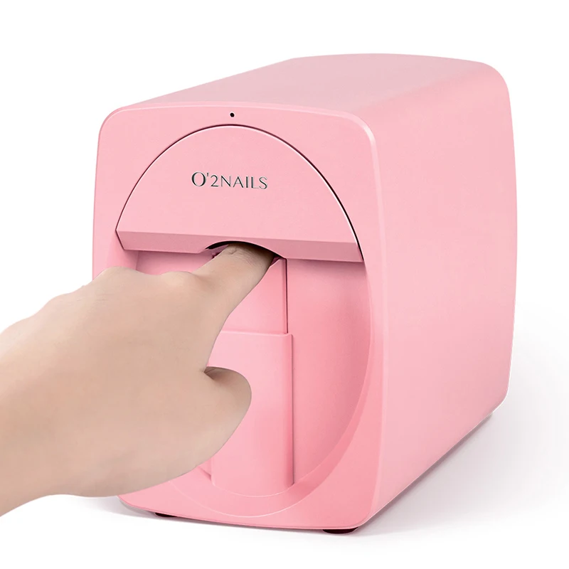New O2Nails M1 Mobile Nail Printer Nails Art Equipment Nail Salon Intelligent DIY Phone APP Operation