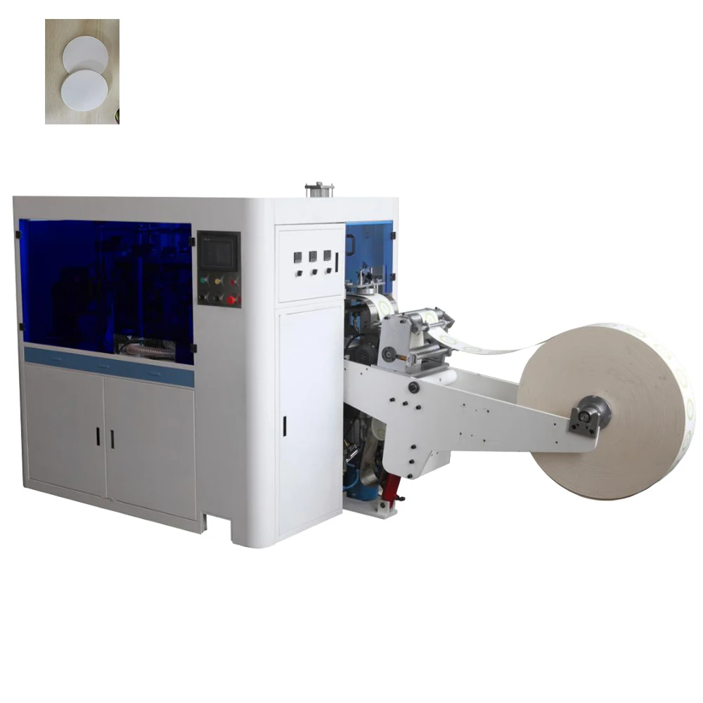 Qichen Factory price PL-145 Paper Container Forming Machine paper cup lid cover machine