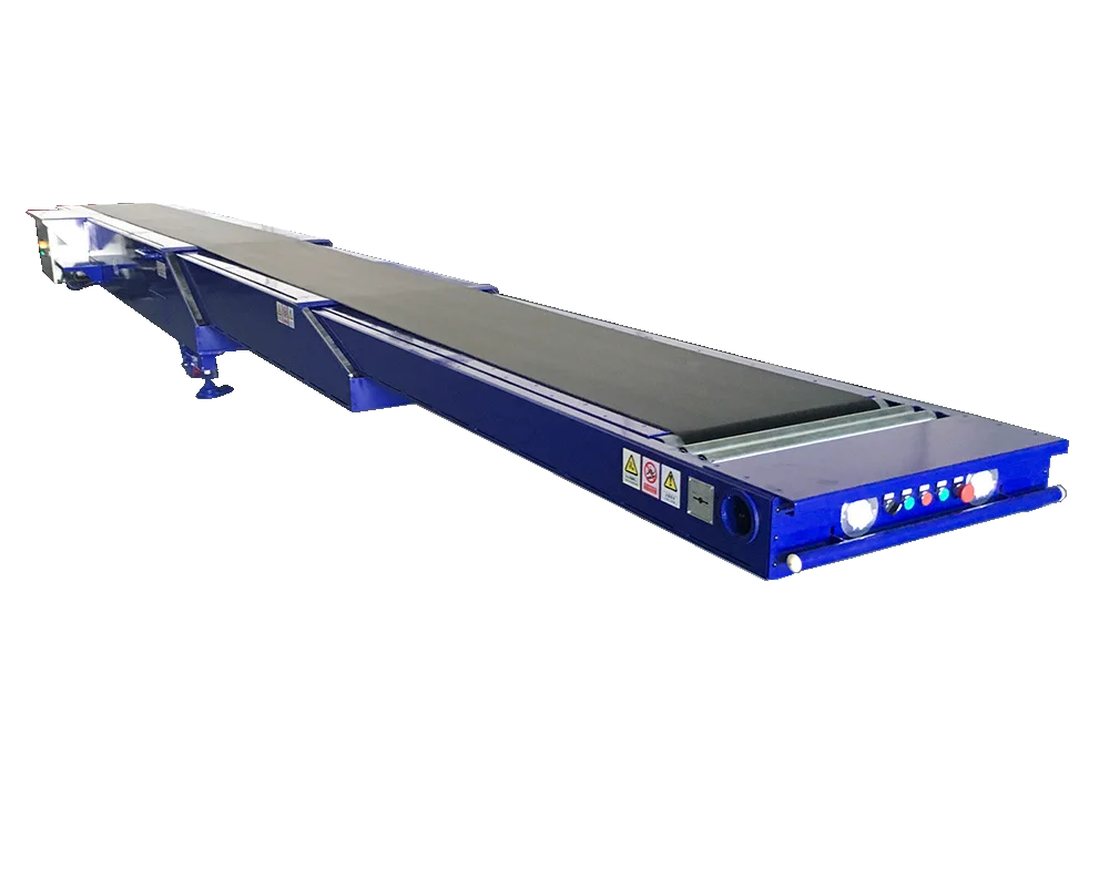 805401 Telescopic Belt Conveyor Truck Loading Conveyor