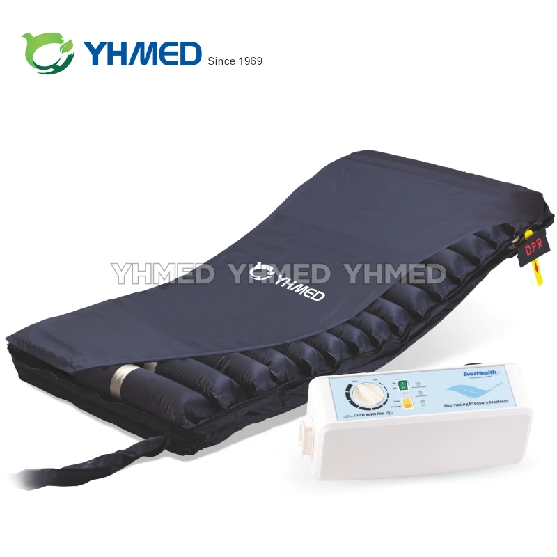 alternating pressure system low air loss mattress with quick connector