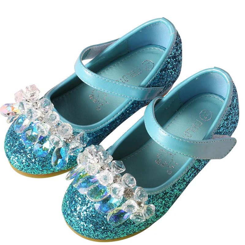 Китай обувь для девушек Золушка кристалл каблук пианино выступлений