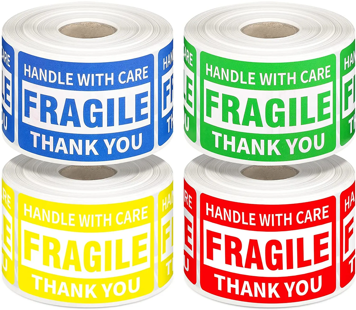 
Fragile Shipping Stickers Handle with Care Shipping Labels Adhesive Fragile Warning Packing Label Fragile Mailing Stickers 