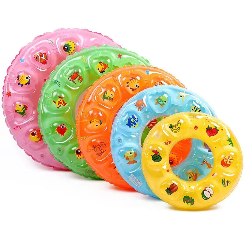 Safe and reliable swimming ring kids float tube inflatable pool float