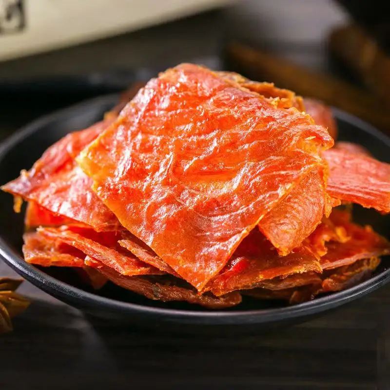 
BESTORE Chinese special flavor snacks original flavor dried pork cooked delicious dried meat casual food 