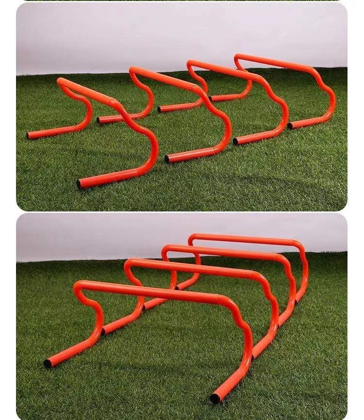 6/9 /12 Inch Mini Speed Agility Folding Hurdles Speed Folding Training Hurdles Football Equipment Portable Training Hurdles