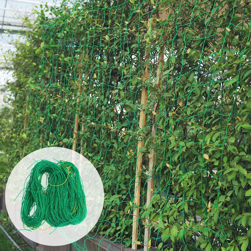Melon and bean climbing net 60 strands thick plant climbing net Planting net loofah bitter gourd canape pumpkin passion fruit
