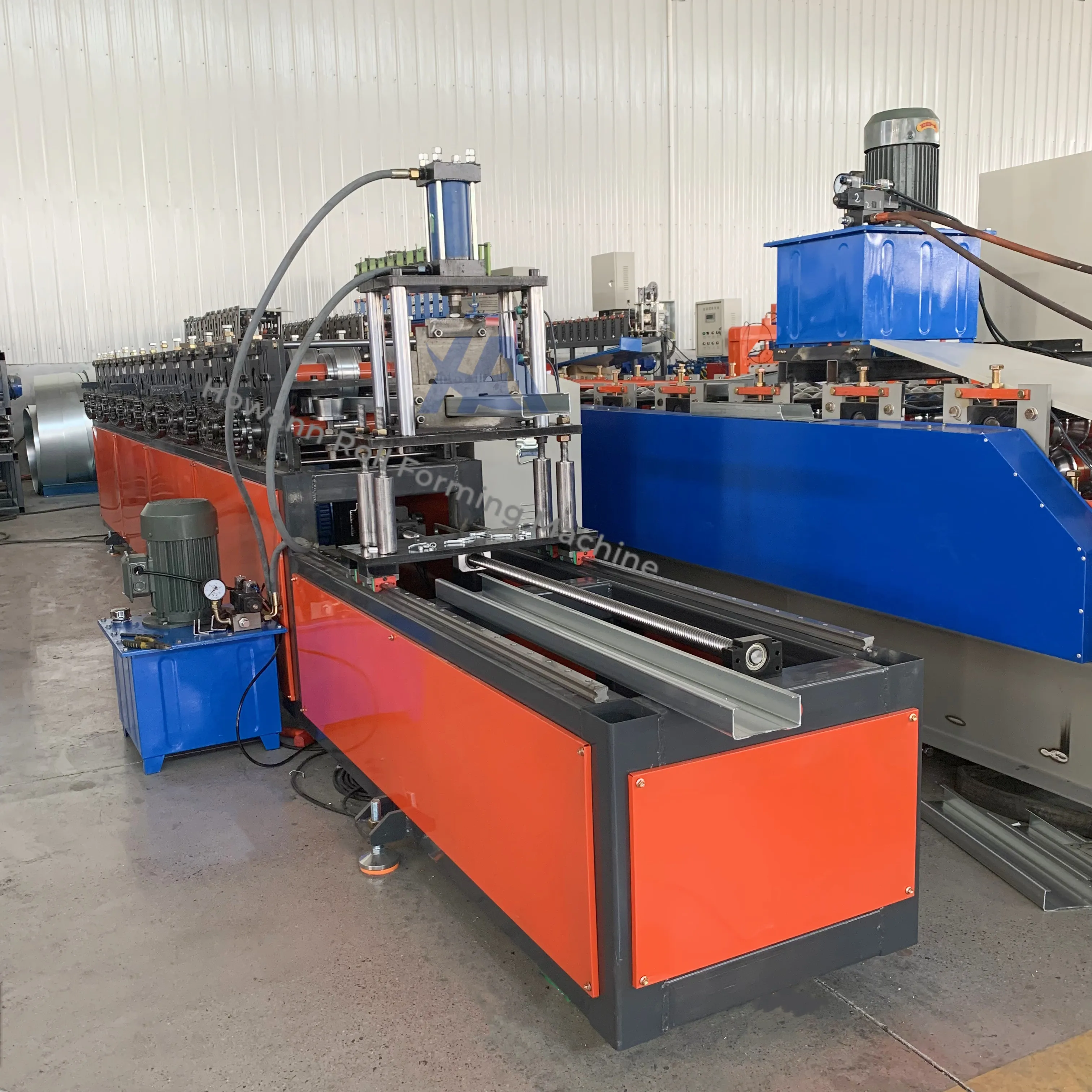 High Speed C Profile Purlin Making Equipment CZ Channel Steel Framing Making Machine C Z Purlin Forming Machine