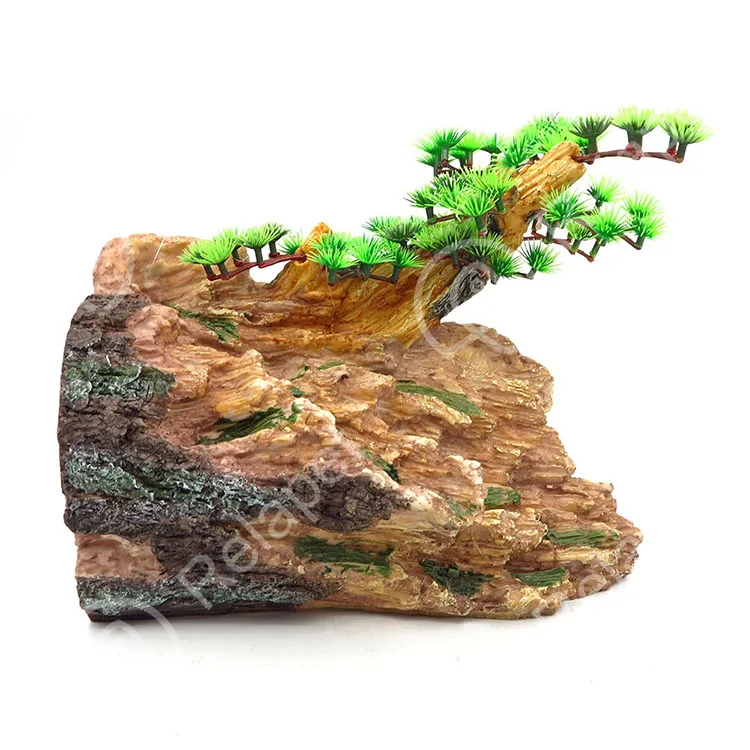 Aquarium ornaments artificial driftwood for fish tank landscaping decoration